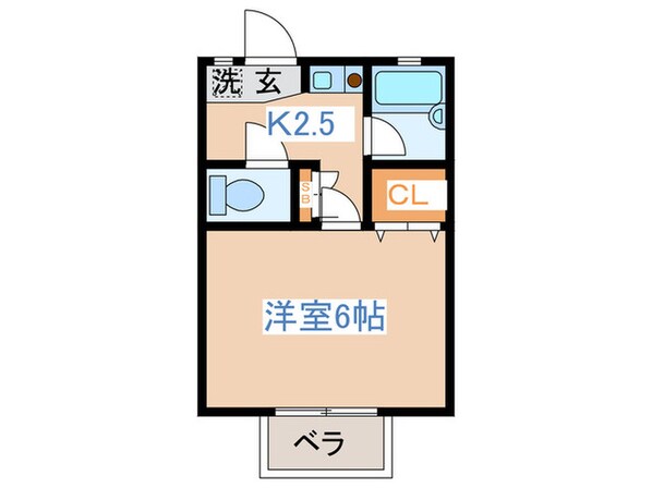 ふれんどの物件間取画像